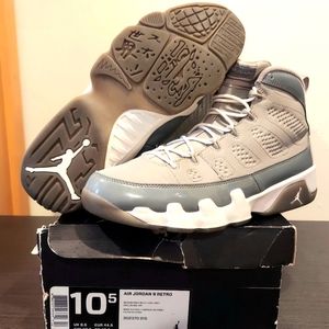 Nike Air Jordan 9 Retro Cool Grey (2012) 302370-015 Men's Sz 10.5
